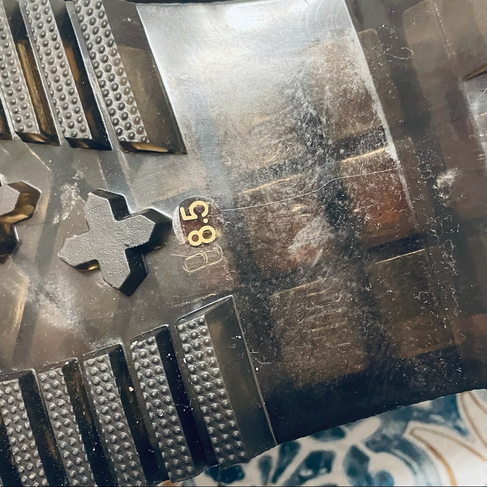 Jeffrey Campbell Sopas Lugged Platform Leather Combat Boot Black Size 8.5 - Picture 12 of 15